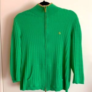 RALPH LAUREN Full Zip Cable Knit 🧶 Cardigan